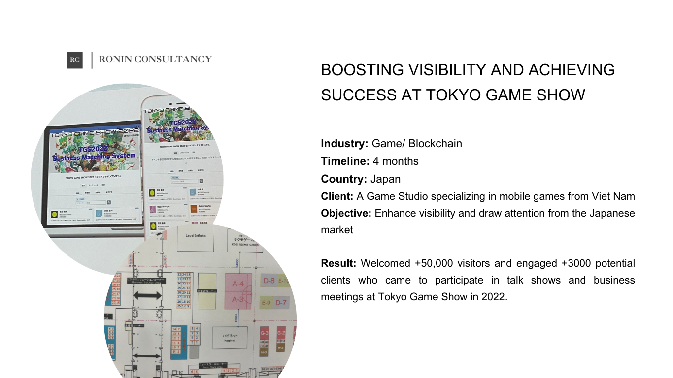 Boosting Visibility and Achieving Success at Tokyo Game Show