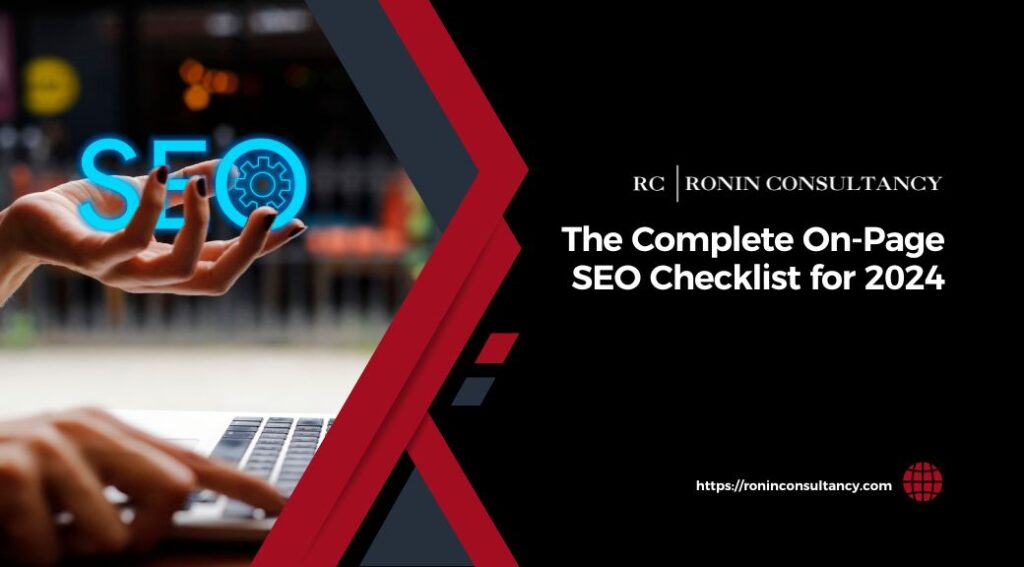 seo checklist 2024